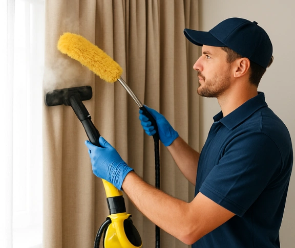 Trusted blind cleaning technician Matty Curtain Cleaning mount-pleasant-vic QLD
